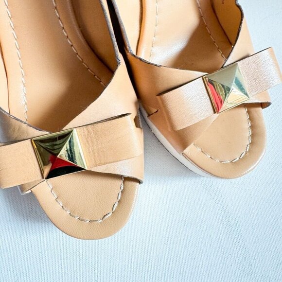 Kate Spade Light Beige wedge heel Sandals 7.5 - Picture 10 of 11